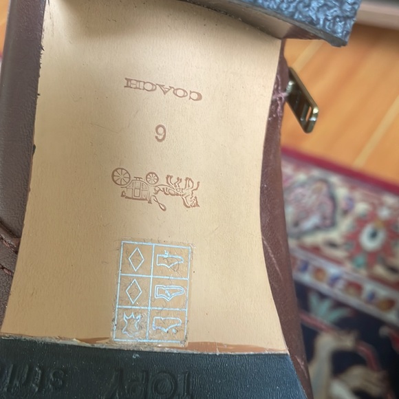 Authentic coach Leather ankle boots - Picture 5 of 5